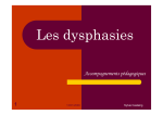 Dysphasie partie pratique - Sylvie Castaing