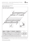 MHZ Montageanleitung Plafond Raffbeschattung WaveLine mit