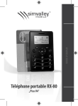 Téléphone portable RX-80