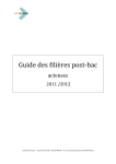 Guide des fillières possibles après le BAC