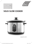 SOLIS SLOW COOKER