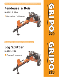 Fendeuse &agrave; Bois Log Splitter