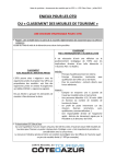 classement des meubles de tourisme