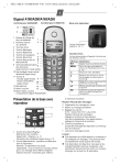 Gigaset A160/A260/A165/A265 Pr&eacute;sentation de la - Migros