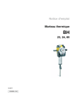 Notice d`emploi Marteau thermique 23, 24, 65