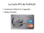 La Carte PFS de Profits25
