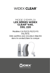 CLEAR C-FS mode d`emploi 9 514 0268 003