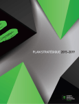 PLAN STRAT&Eacute;GIQUE 2015&ndash;2019