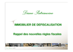 Défiscalisation Immobilière