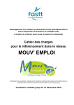 Cahier des charges