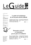 Le point sur les décharges de service pour activité syndicale