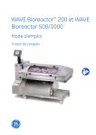 WAVE Bioreactor 200 et 500/1000 Mode d`emploi 28-9846