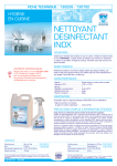 NETTOYANT DESINFECTANT INOX