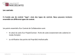 Les contrats - L`Université Paris Descartes