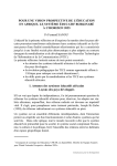 1. Attentes des systèmes éducatifs africains Leçons des - SNEA-B