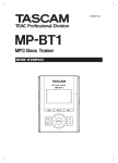 MP-BT1 - Tascam