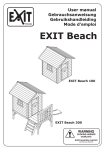 Manual EXIT Beach 2013 + Montagestappen