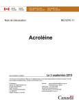 Note de r&eacute;&eacute;valuation REV2010-11 - Publications du gouvernement