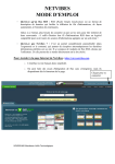 NETVIBES MODE D`EMPLOI