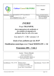 Grand Lyon : Rapport Tierce-Expertise études - Préconisations