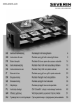 DE Gebrauchsanweisung GB Instructions for use FR Mode d`emploi