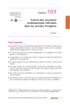 Tutorat des nouveaux professionnels infirmiers dans les services d