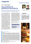 Les produits de p&acirc;tisserie-biscuiterie l`avis de