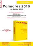 Dossier de presse Guide France 2015