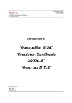 "QuestaSim 6.3d" "Precision Synthesis 2007a.8 - REDS - HEIG-Vd