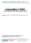 IntesisBox®- KNX Mitsubishi Electric - G50