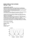 MODE D`EMPLOI POUR ANTENNE VH-FLEX L-M-H