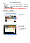 Mode d`emploi réservations des courts