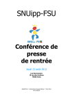 Dossier-de-presse - SNUipp-FSU