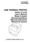 LINE THERMAL PRINTER