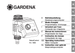 OM, Gardena, 1885, SelectControl, Programmateur d`arrosage