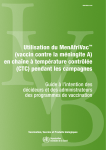 en cha&icirc;ne &agrave; temp&eacute;rature contr&ocirc;l&eacute;e