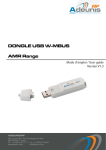 DONGLE USB W-MBUS AMR Range