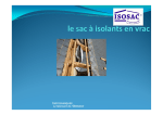 diapo présentation isosac - Du fabricant au professionnel : isolation