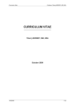 curriculum vitae - Chirurgie viscérale et Transplantation