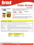 P&acirc;te Arma&reg; - Deb Group