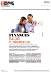 Finances : Quelques recommandations