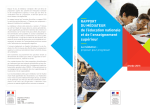 Rapport annuel 2014 du médiateur de l`éducation nationale et de l