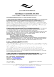 Inscription en 1 secondaire 2011-2012 mode d`emploi à l`usage des