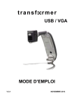 USB / VGA MODE D`EMPLOI