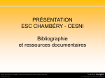 Bibliographie et ressources documentaires