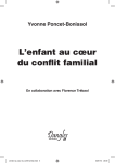 L`enfant au cœur du conflit familial