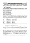 TP n&deg;4 &ndash; filtres, redirections et tubes