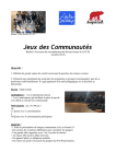 Le jeu des communautés