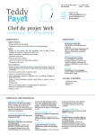 Chef de projet Web