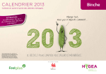 Hygea - calendrier 2013